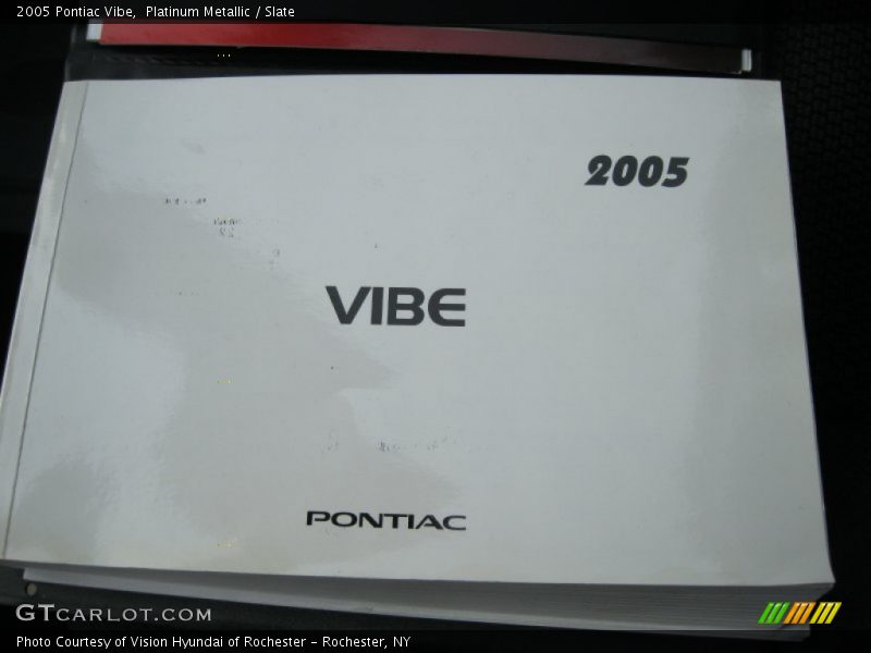 Platinum Metallic / Slate 2005 Pontiac Vibe