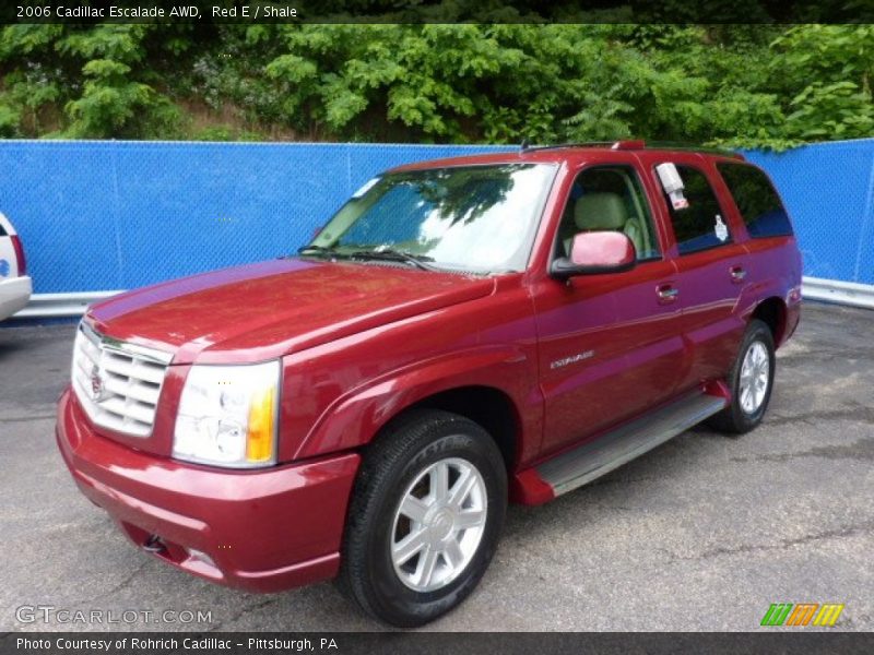 Red E / Shale 2006 Cadillac Escalade AWD