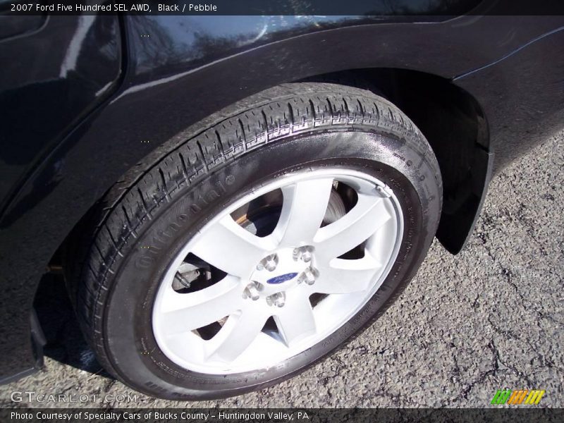 Black / Pebble 2007 Ford Five Hundred SEL AWD