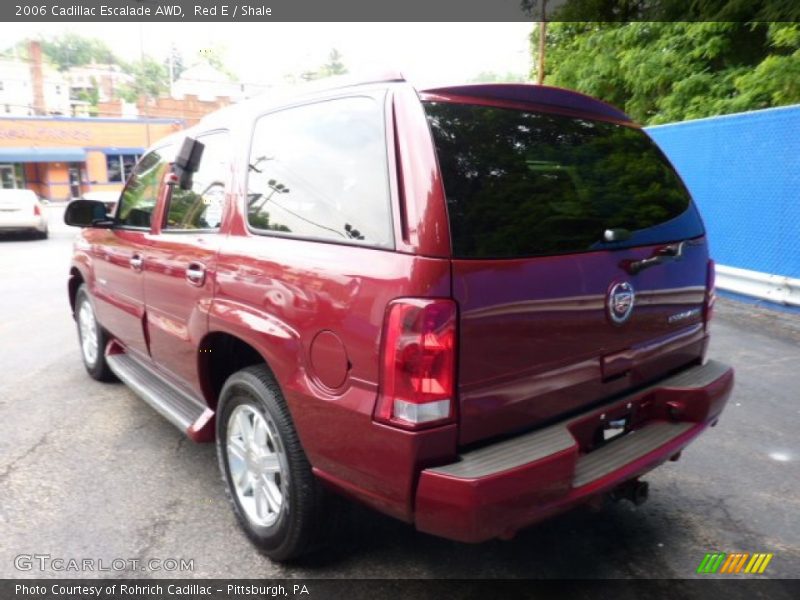 Red E / Shale 2006 Cadillac Escalade AWD