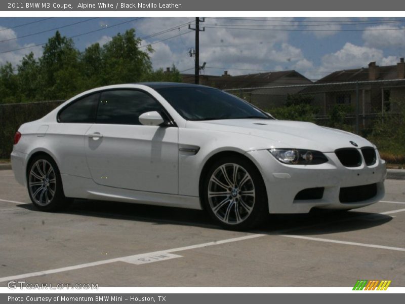  2011 M3 Coupe Alpine White