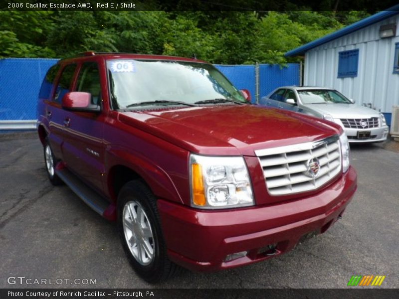 Red E / Shale 2006 Cadillac Escalade AWD