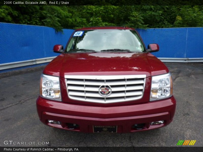 Red E / Shale 2006 Cadillac Escalade AWD