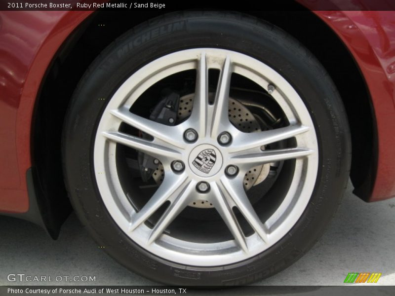 Ruby Red Metallic / Sand Beige 2011 Porsche Boxster