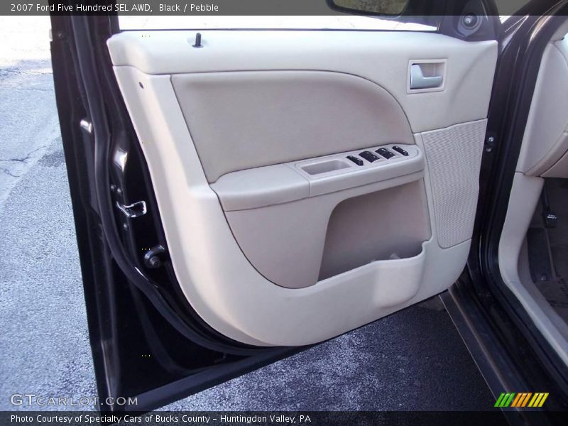 Black / Pebble 2007 Ford Five Hundred SEL AWD
