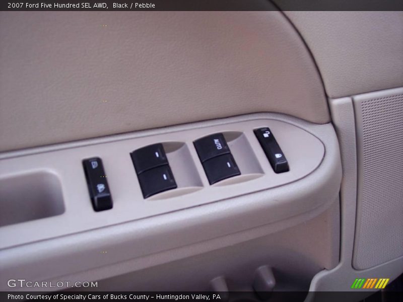 Black / Pebble 2007 Ford Five Hundred SEL AWD