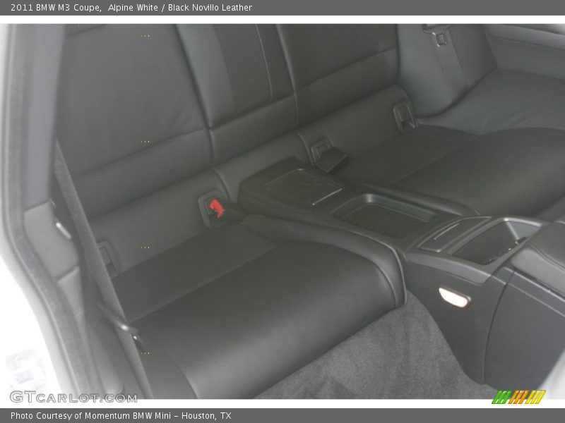 Alpine White / Black Novillo Leather 2011 BMW M3 Coupe