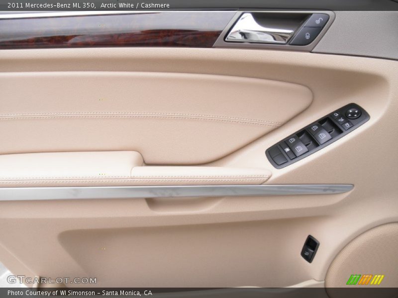 Arctic White / Cashmere 2011 Mercedes-Benz ML 350