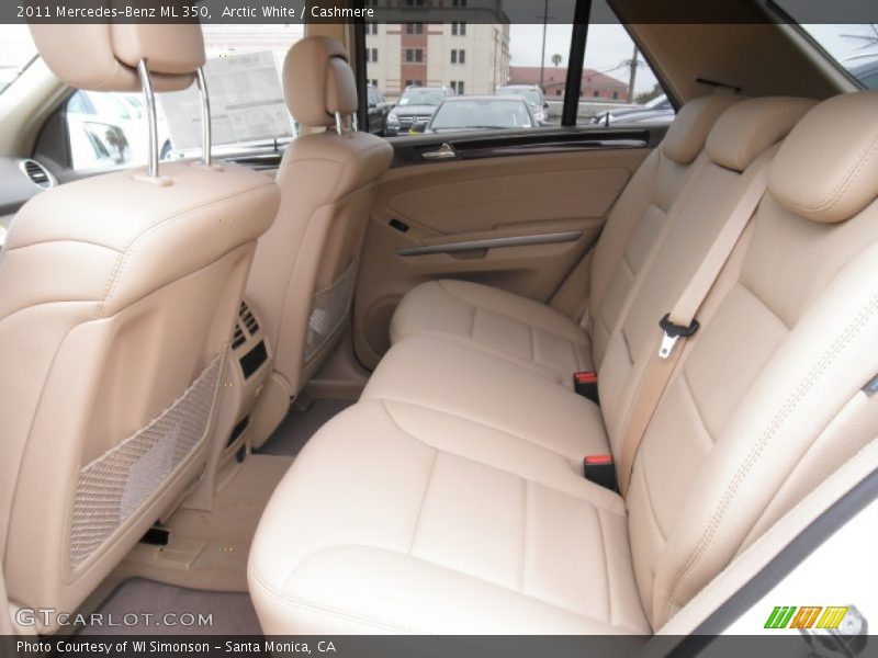Arctic White / Cashmere 2011 Mercedes-Benz ML 350