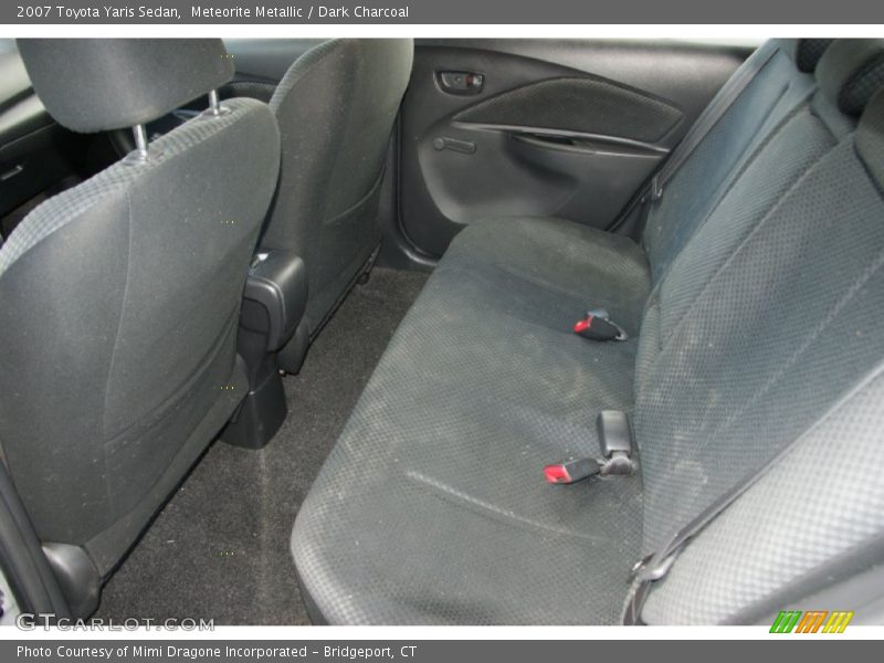 Meteorite Metallic / Dark Charcoal 2007 Toyota Yaris Sedan