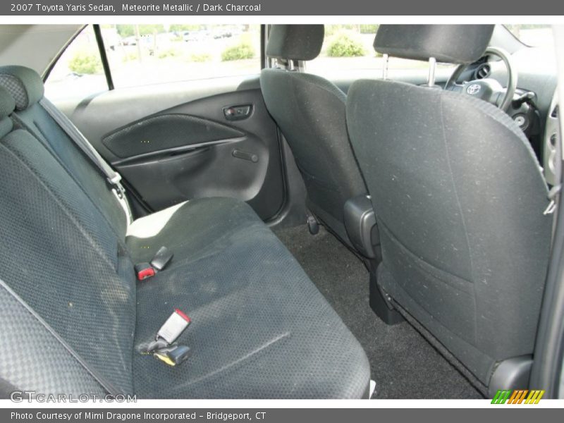 Meteorite Metallic / Dark Charcoal 2007 Toyota Yaris Sedan
