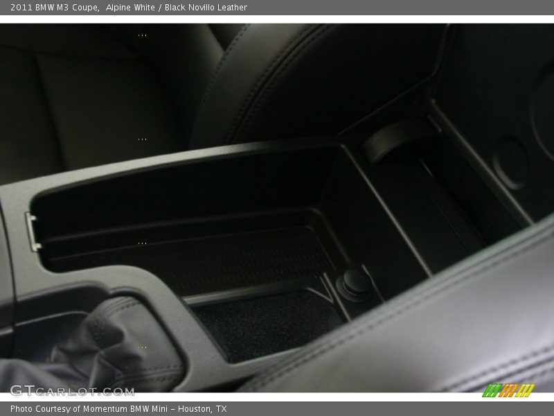 Alpine White / Black Novillo Leather 2011 BMW M3 Coupe