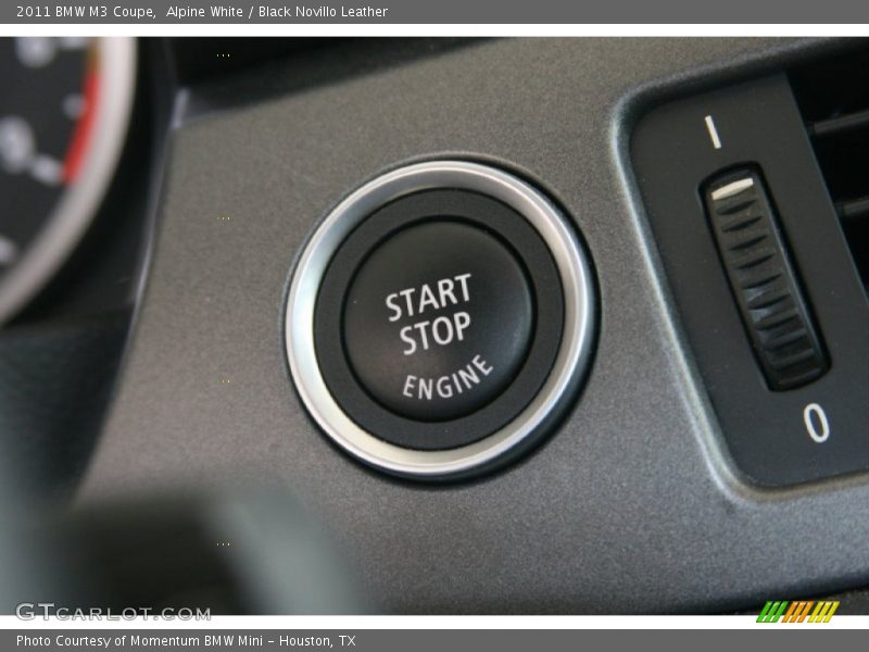 Controls of 2011 M3 Coupe