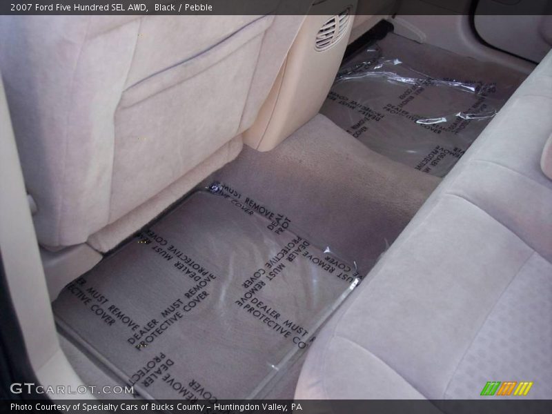 Black / Pebble 2007 Ford Five Hundred SEL AWD