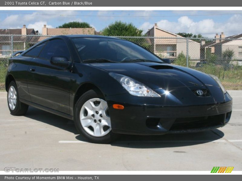 Carbon Blue / Black/Blue 2001 Toyota Celica GT