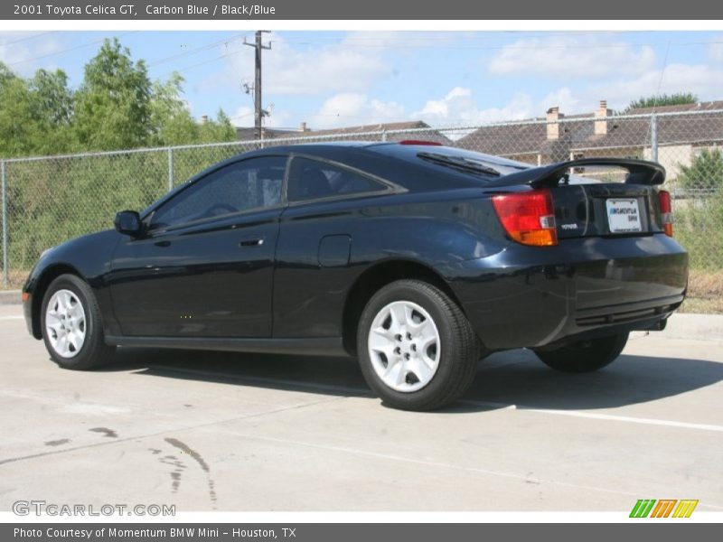 Carbon Blue / Black/Blue 2001 Toyota Celica GT