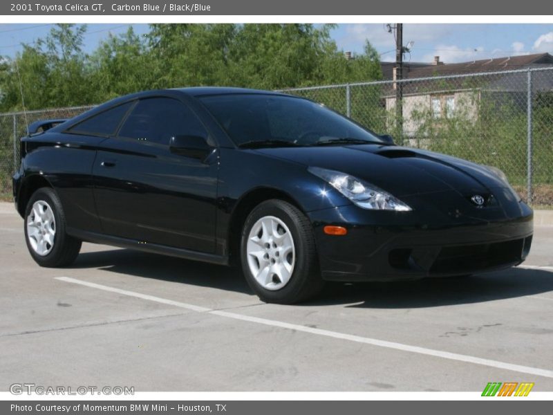 Carbon Blue / Black/Blue 2001 Toyota Celica GT