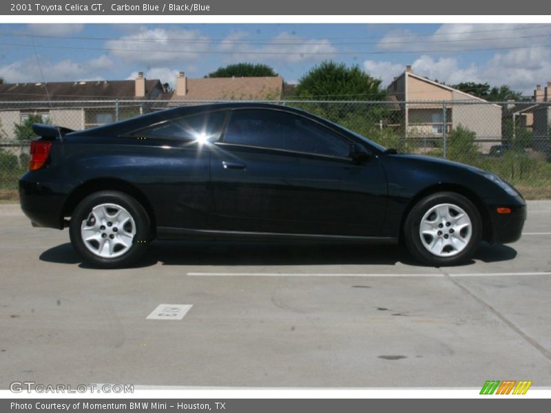 Carbon Blue / Black/Blue 2001 Toyota Celica GT