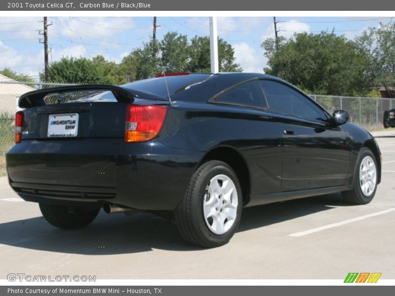 Carbon Blue / Black/Blue 2001 Toyota Celica GT