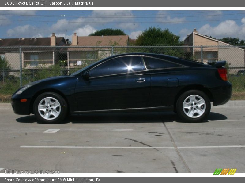 Carbon Blue / Black/Blue 2001 Toyota Celica GT