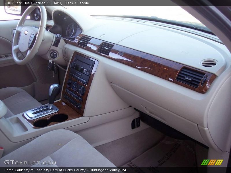 Black / Pebble 2007 Ford Five Hundred SEL AWD