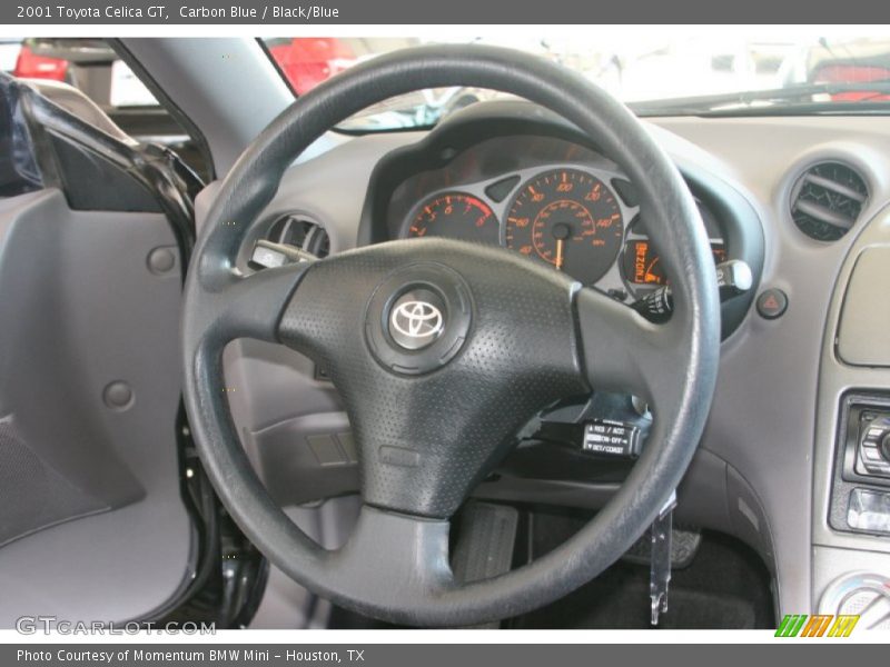 Carbon Blue / Black/Blue 2001 Toyota Celica GT
