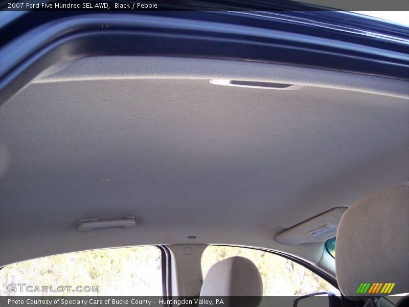 Black / Pebble 2007 Ford Five Hundred SEL AWD