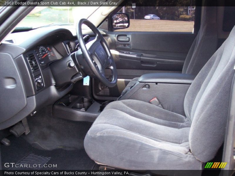  2003 Dakota Sport Club Cab 4x4 Dark Slate Gray Interior