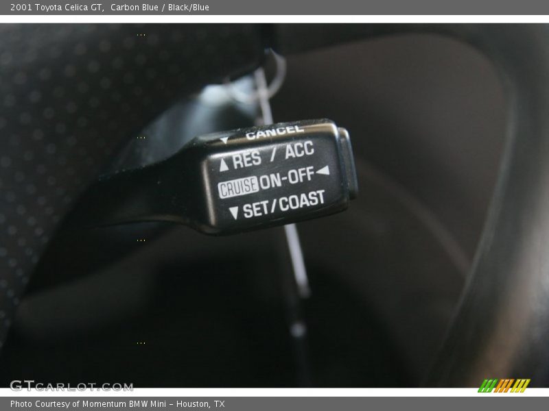 Carbon Blue / Black/Blue 2001 Toyota Celica GT