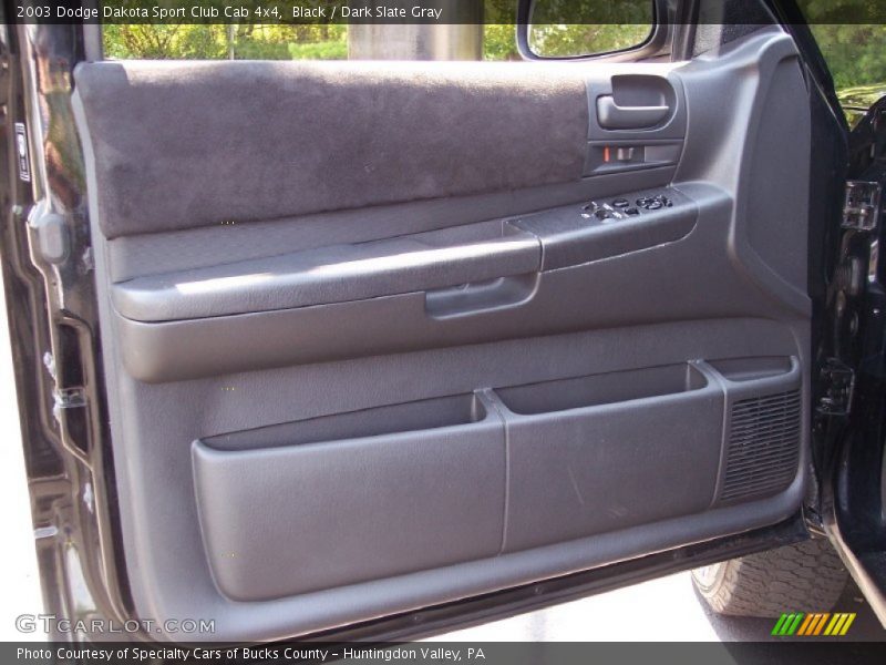 Black / Dark Slate Gray 2003 Dodge Dakota Sport Club Cab 4x4