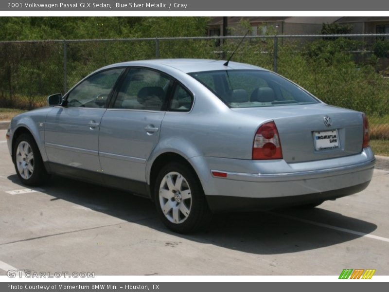 Blue Silver Metallic / Gray 2001 Volkswagen Passat GLX Sedan
