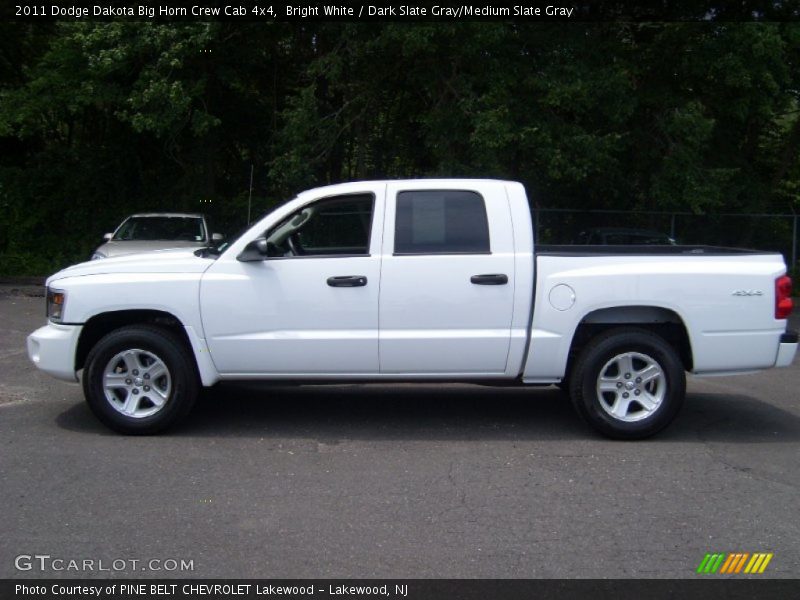  2011 Dakota Big Horn Crew Cab 4x4 Bright White