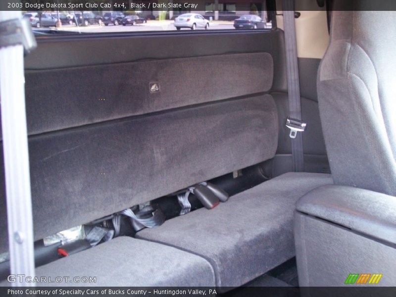Black / Dark Slate Gray 2003 Dodge Dakota Sport Club Cab 4x4