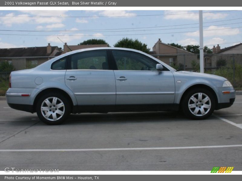 Blue Silver Metallic / Gray 2001 Volkswagen Passat GLX Sedan