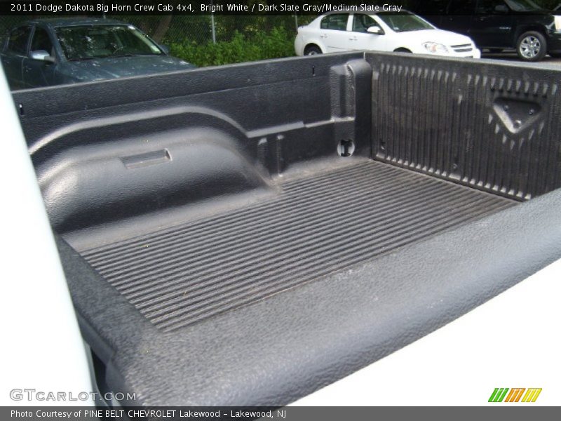 Bright White / Dark Slate Gray/Medium Slate Gray 2011 Dodge Dakota Big Horn Crew Cab 4x4