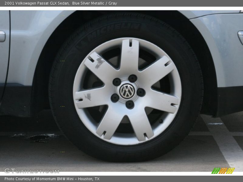 Blue Silver Metallic / Gray 2001 Volkswagen Passat GLX Sedan
