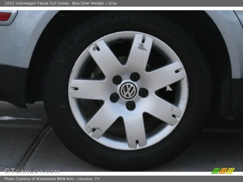 Blue Silver Metallic / Gray 2001 Volkswagen Passat GLX Sedan