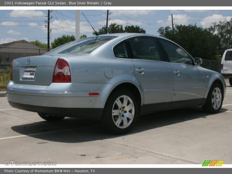 Blue Silver Metallic / Gray 2001 Volkswagen Passat GLX Sedan