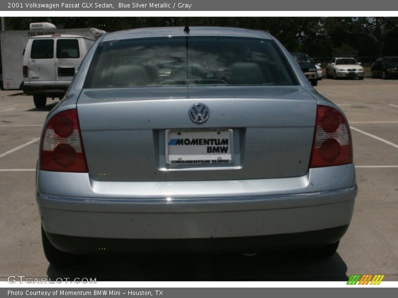 Blue Silver Metallic / Gray 2001 Volkswagen Passat GLX Sedan