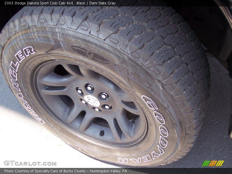 Custom Wheels of 2003 Dakota Sport Club Cab 4x4