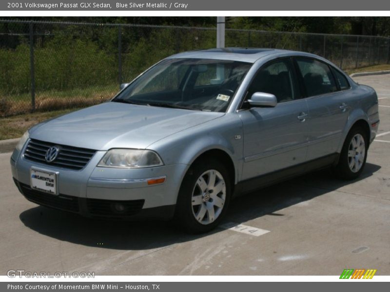 Blue Silver Metallic / Gray 2001 Volkswagen Passat GLX Sedan