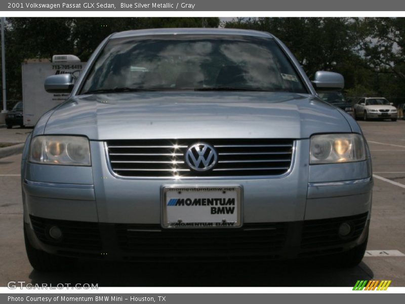 Blue Silver Metallic / Gray 2001 Volkswagen Passat GLX Sedan