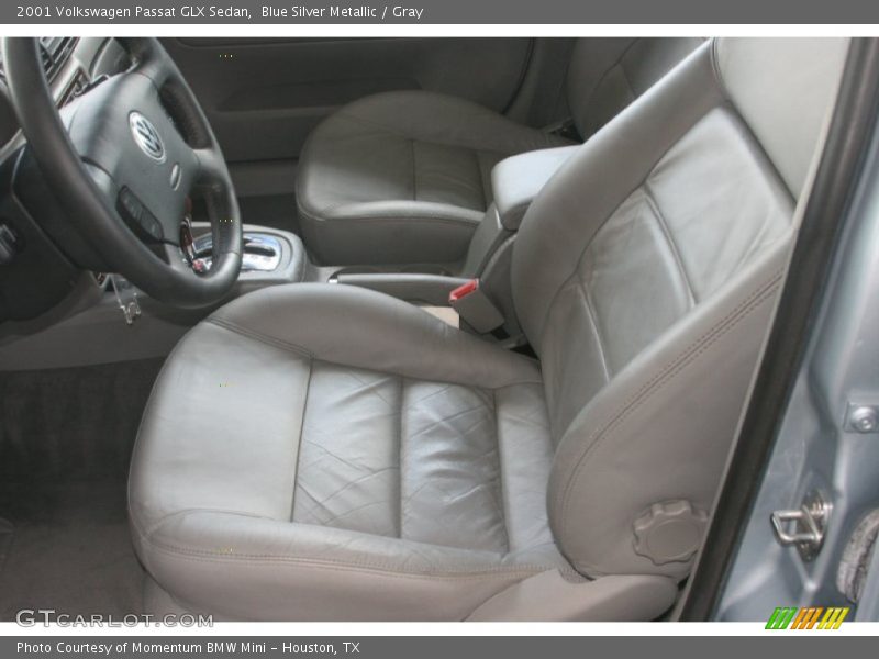 Blue Silver Metallic / Gray 2001 Volkswagen Passat GLX Sedan