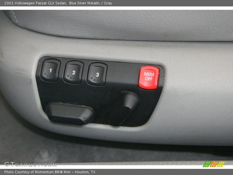 Blue Silver Metallic / Gray 2001 Volkswagen Passat GLX Sedan