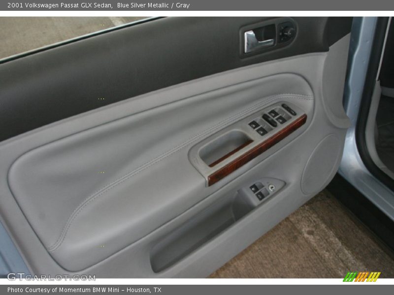 Blue Silver Metallic / Gray 2001 Volkswagen Passat GLX Sedan