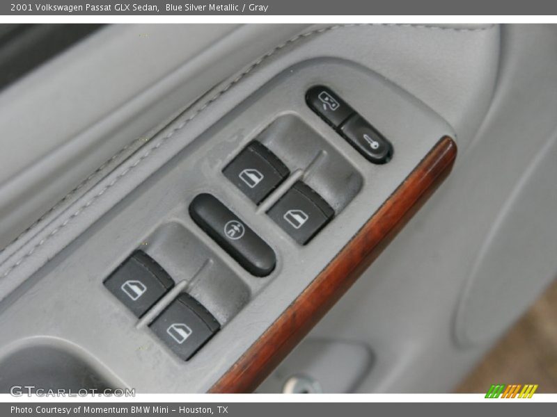Blue Silver Metallic / Gray 2001 Volkswagen Passat GLX Sedan