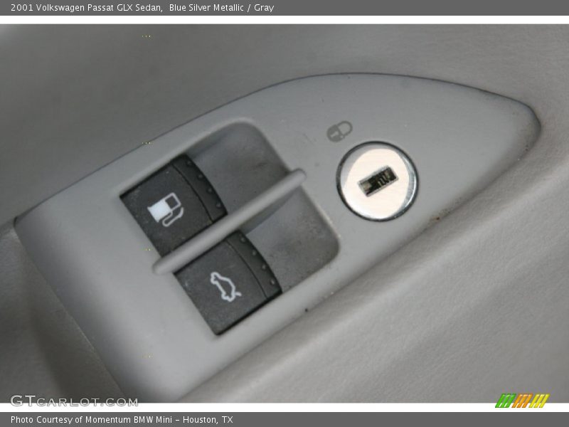 Blue Silver Metallic / Gray 2001 Volkswagen Passat GLX Sedan