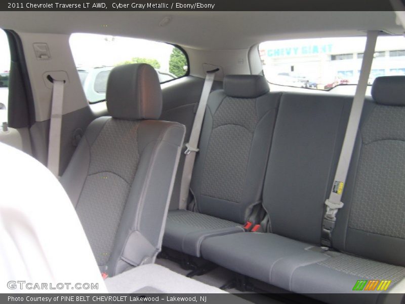 Cyber Gray Metallic / Ebony/Ebony 2011 Chevrolet Traverse LT AWD
