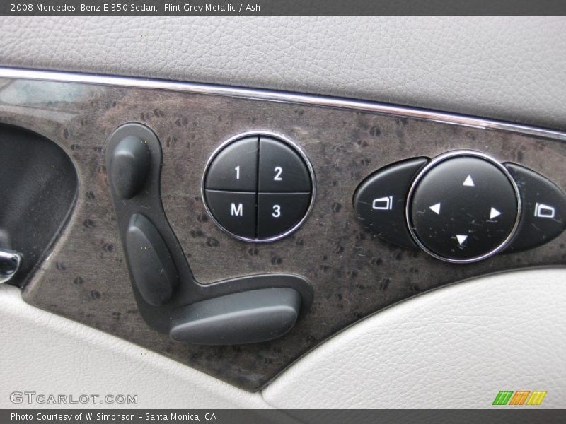 Flint Grey Metallic / Ash 2008 Mercedes-Benz E 350 Sedan