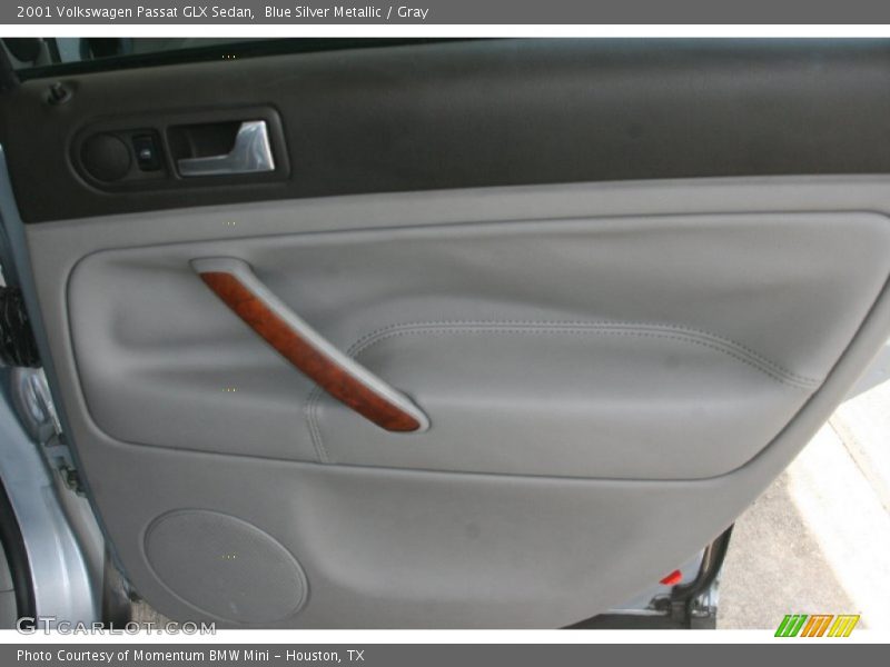 Blue Silver Metallic / Gray 2001 Volkswagen Passat GLX Sedan